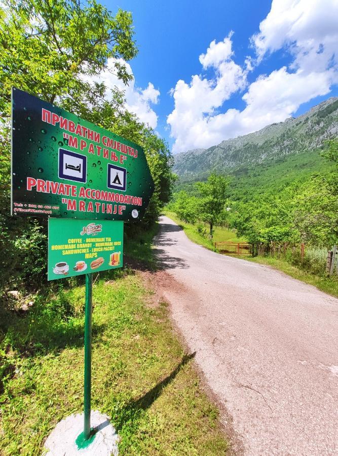Gasthaus Privatni Smjestaj "Mratinje" Plužine Exterior foto